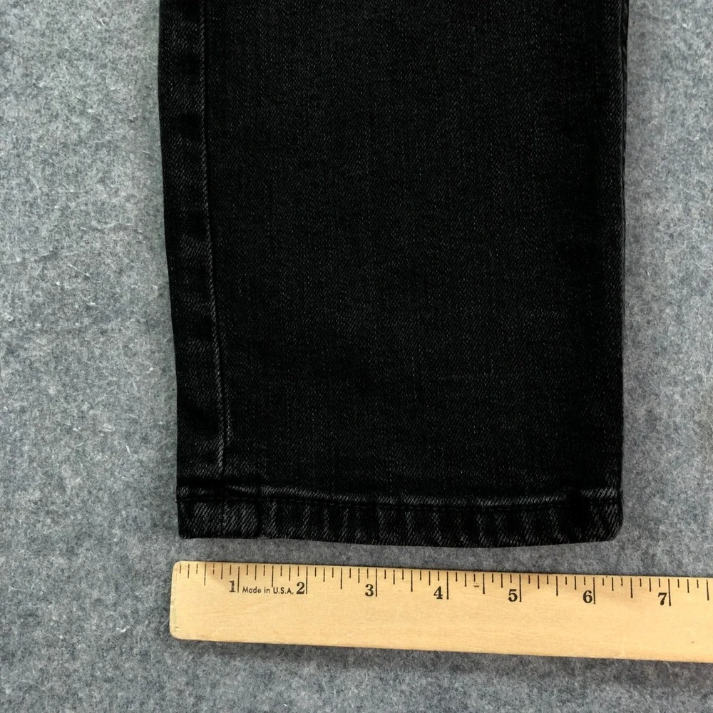 Diesel Thommer Mens Jeans 34x30 (fits 35x29) Black Slim Fit Mid Rise Denim